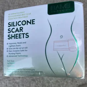 Silicone scar sheets