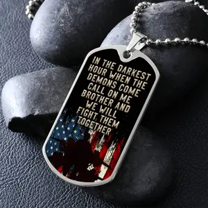Call on me Brother - Dog Tag