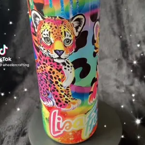 Lisa Frank insulated tumbler