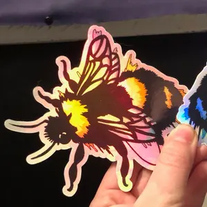 Graffiti Bee 4 inch Sticker