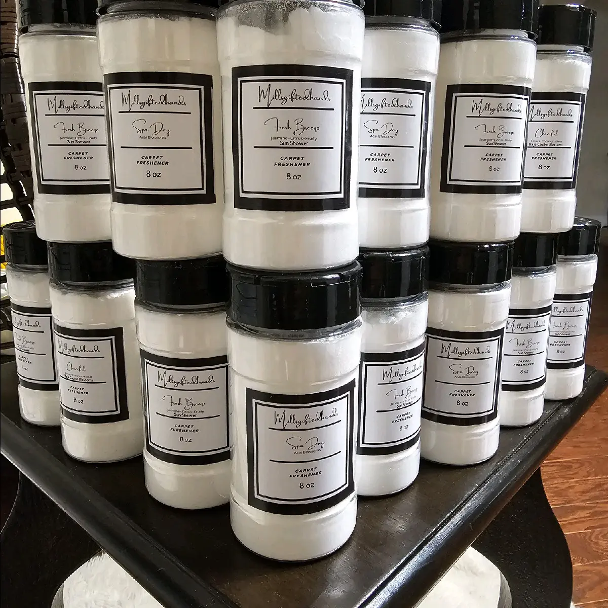 Handmade Carpet Freshener with Long-Lasting Fragrance - 4 Scents Available
