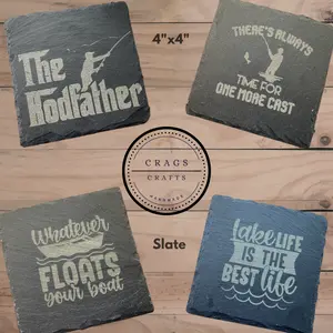 Custom Slate Coasters