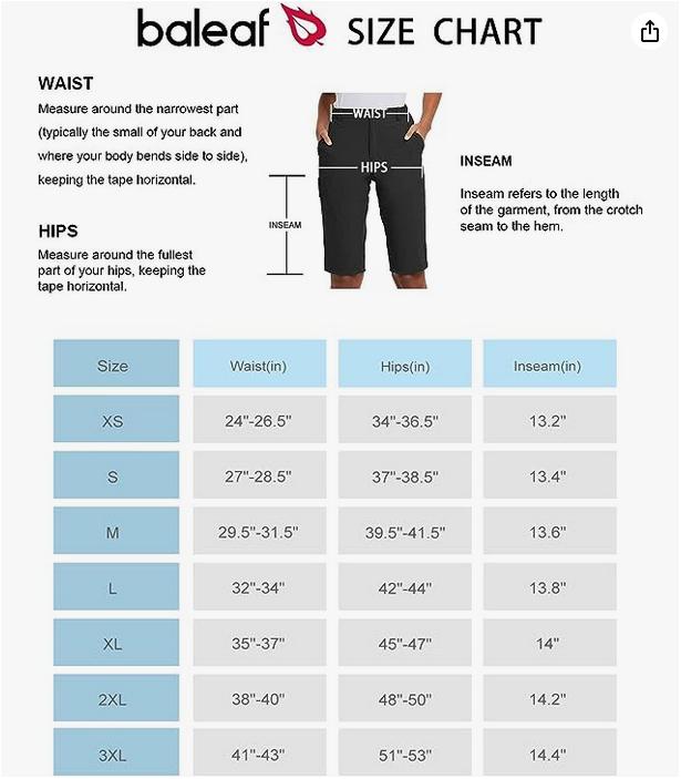 baleaf Women's Bermuda Knee Length Long Shorts for Summer Hiking Golf Camping Stretch Lightweight Nylon Quick Dry