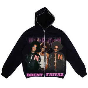 ECONOMY- black Brent Faiyaz hoodie