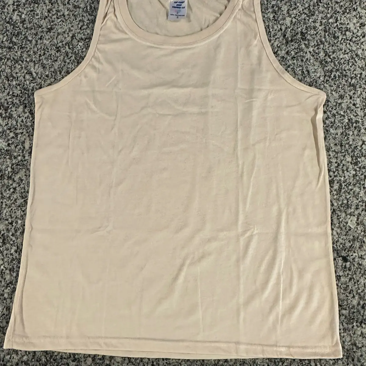 Sublimation blank adult unisex polyester blank tank tops Menswear Soft Gym Stylish