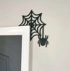 Spiderweb Door Topper