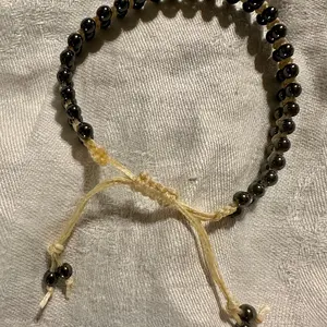 Hematite Macramé Bracelet