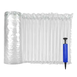 Innovative Haus 10 Inch x 144 Feet Inflatable Bubble Cushioning Wrap Roll with Free Pump for Heavy Duty Packing and Shipping Packaging Supplies. Large Air Pillow Cushion as Wine Bottle Protector