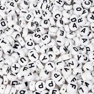 100 English Letter Beads!