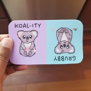 Cute koala dishwasher clean or dirty magnetic sign