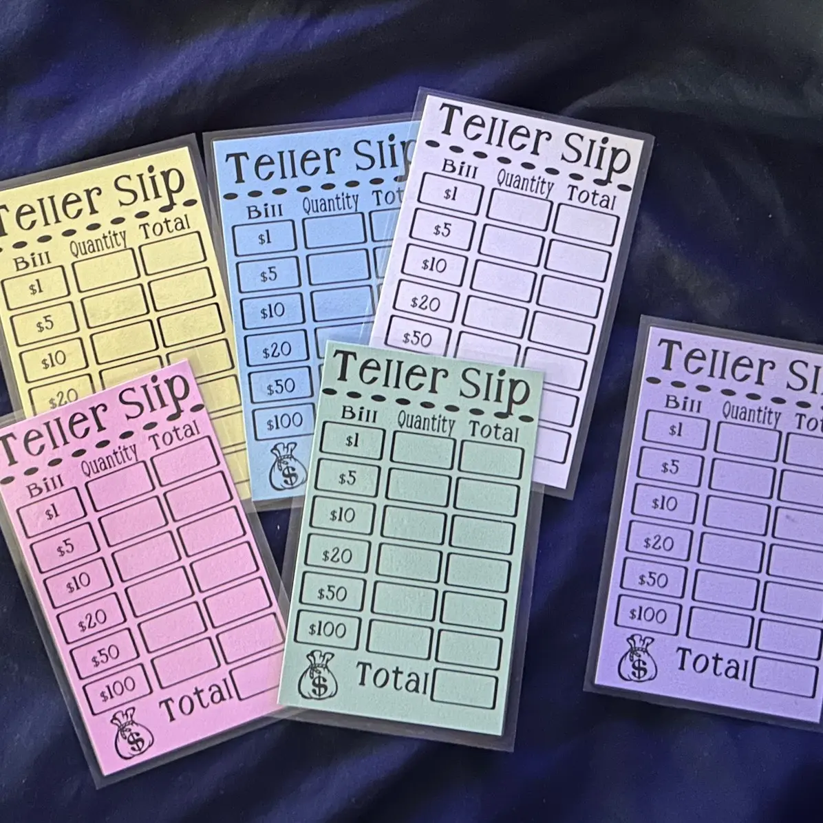 Laminated Teller Slip