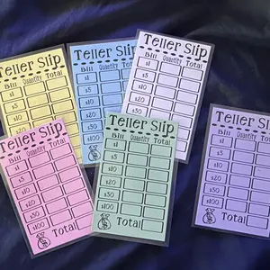 Laminated Teller Slip