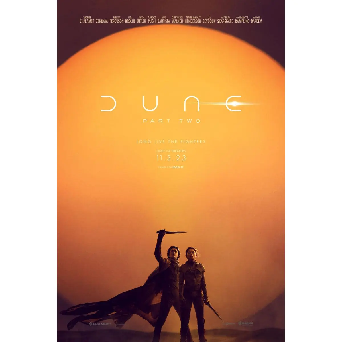 Dune Part 2 Movie Poster #5152301