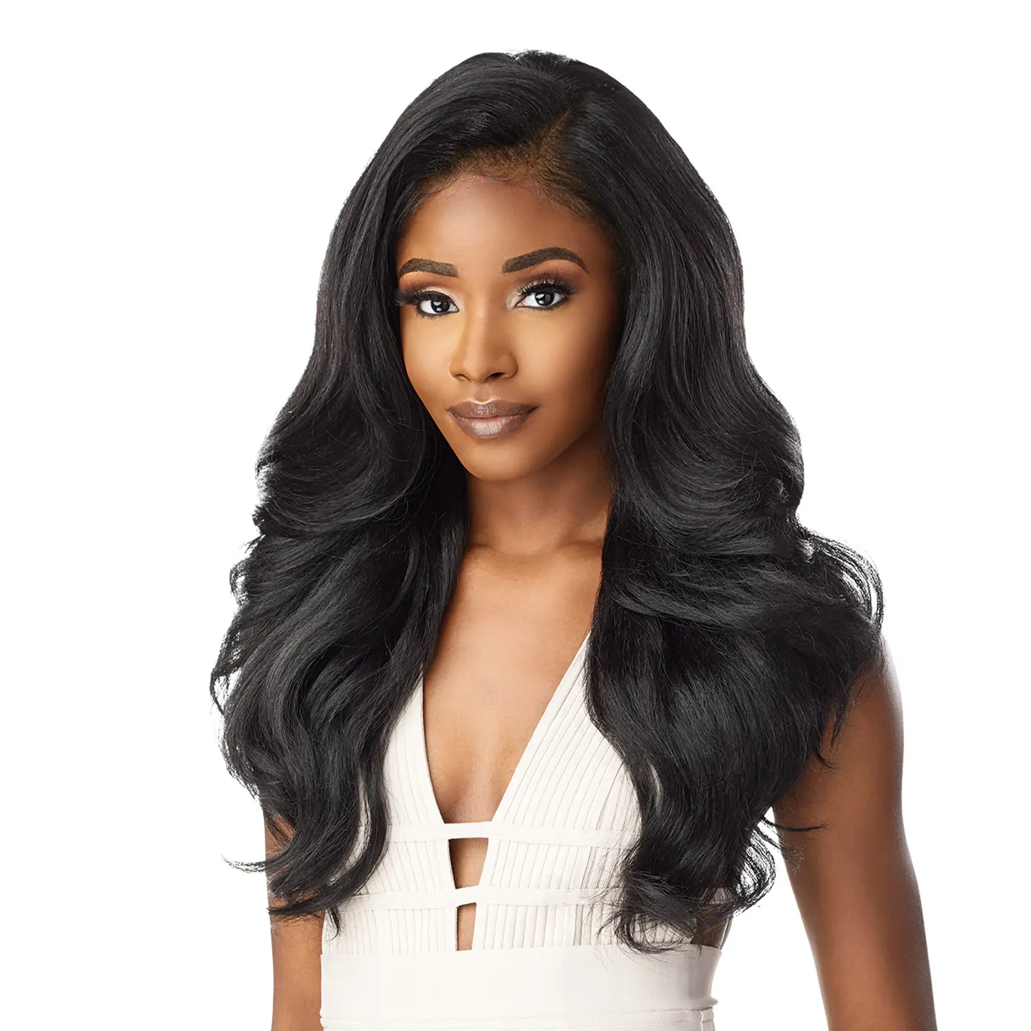 Sensationnel Cloud 9 What Lace 13X6 HD Swiss Lace Front Synthetic Wig - Adanna, Water-Resistant for Protective Hairstyles, Ideal for Wavy Hair Routine & Waves