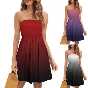 Women’s strapless dress