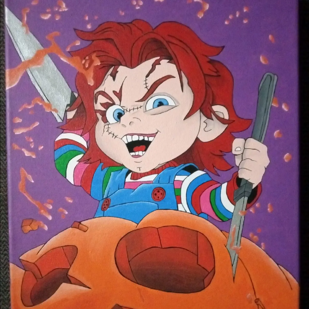 Chucky Painting