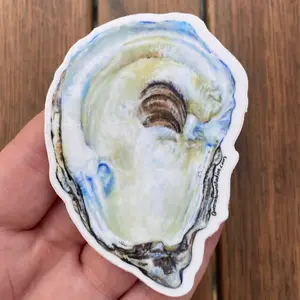 Oyster Shell Vinyl Sticker