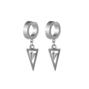 Spike Dangle Drop Earrings for Men Women