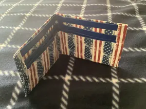 Flag Custom Duct Tape 4 Pocket Duct Tape Wallet