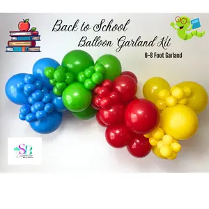 Back to School  Balloon Garland