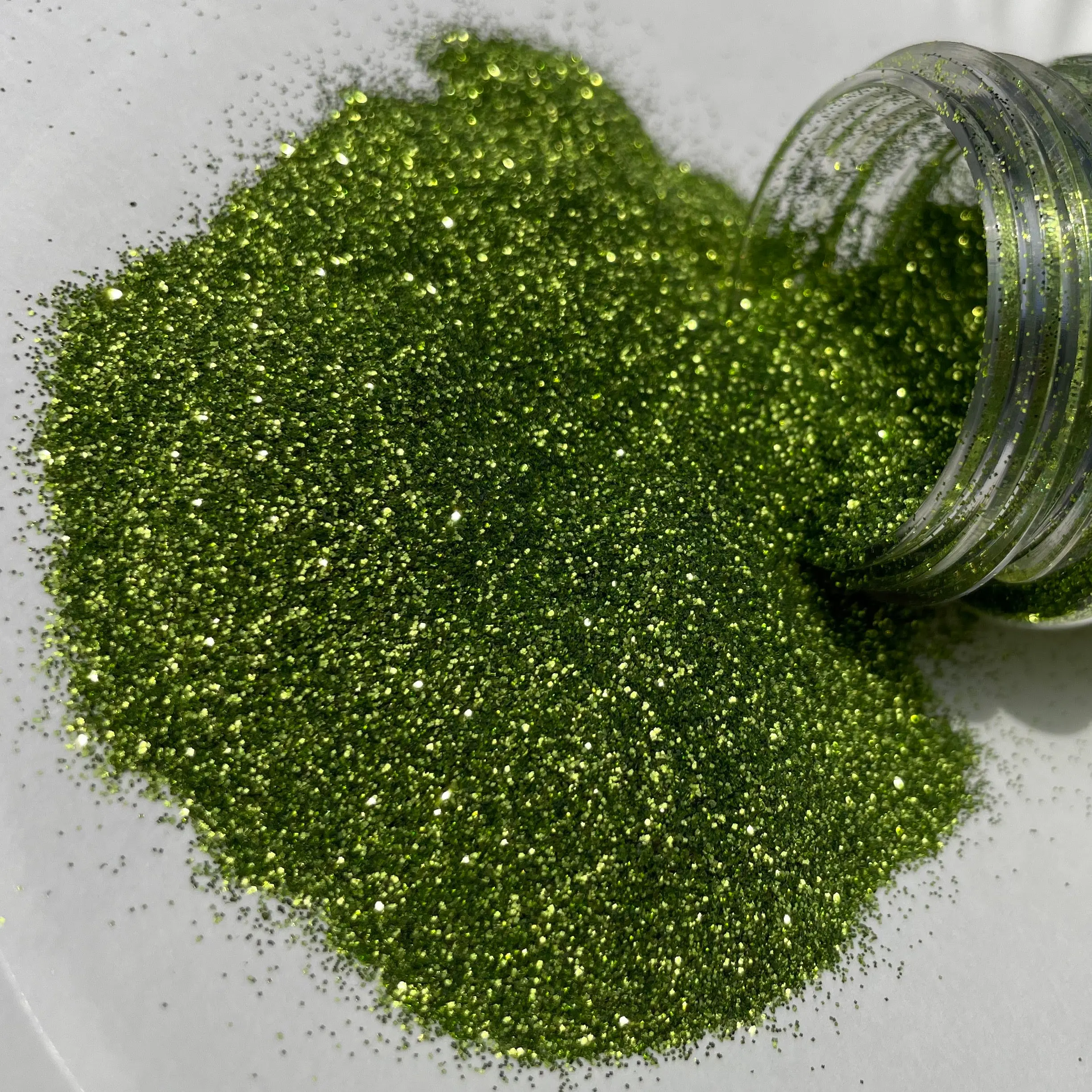 High Quality Polyester Green Metallic Glitter for Art Supplies