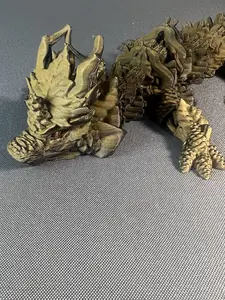 3D printed Woodland Dragon Cinderwing 3D design