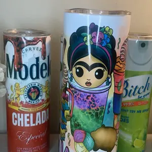 Cafecito y chisme 20oz Stainless Steel Tumbler