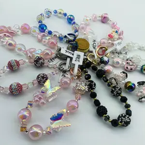 M Phone Charms Key Chain