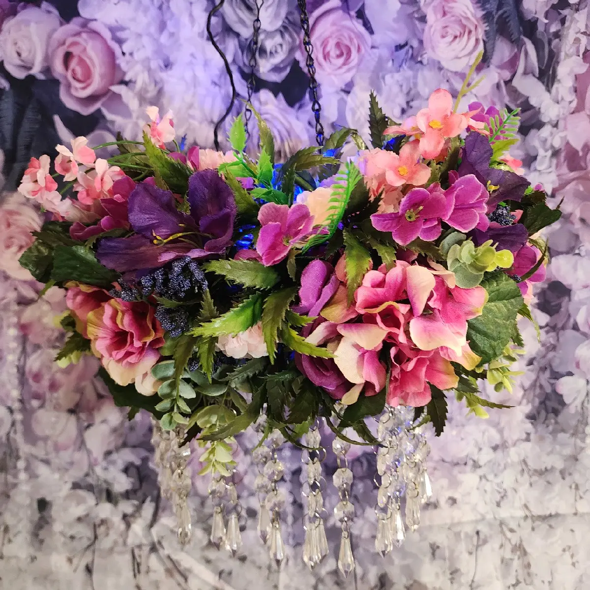 wildflower chandelier