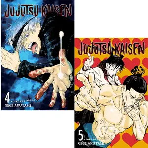 Jujutsu Kaisen Series Vol 1-5 By Gege Akutami