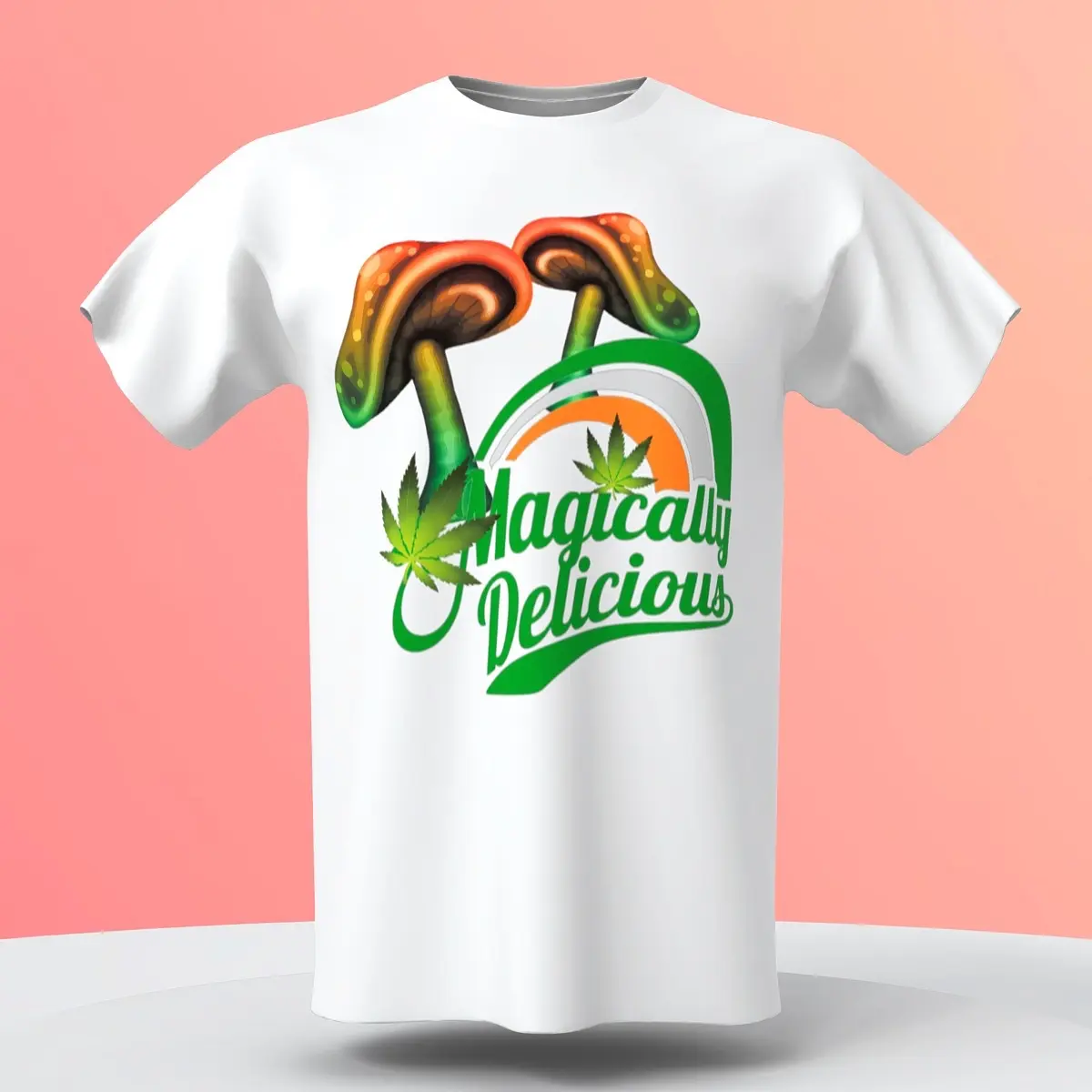 Magically Delicious Tshirt Hemp life Casual Menswear