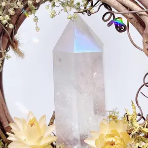 quartz tower flower wreath