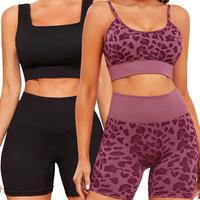 Set 1（Black wide strap + Leopard thin strap）