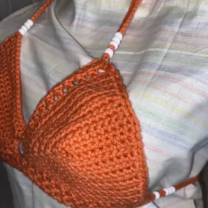 Coral Bikini Top