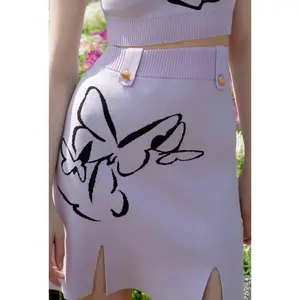 Lainey Skirt - Lilac