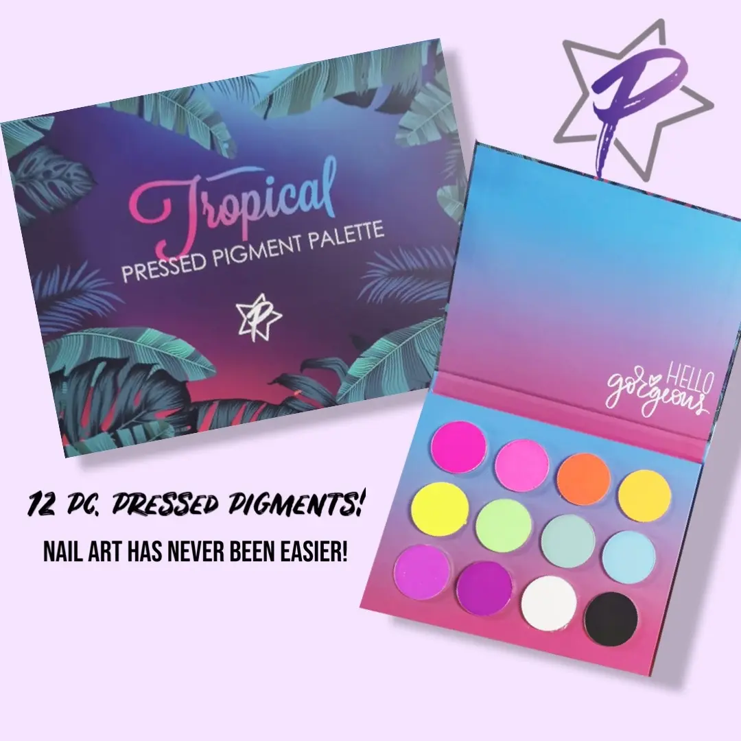 Tropical Pressed Pigment Palette