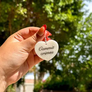 commit cr!mes resin earrings