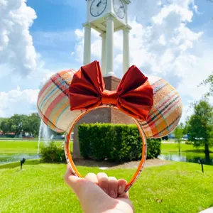 Fall Flannel Mouse Ears