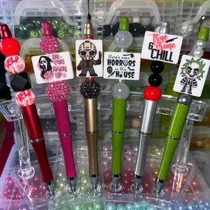 Pens , beads , Halloween