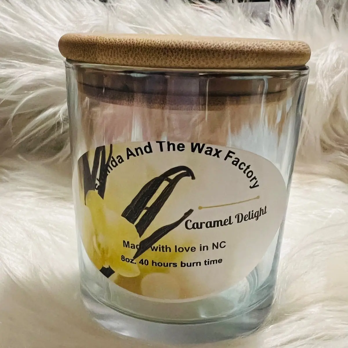 Caramel Delight-Scented Candles