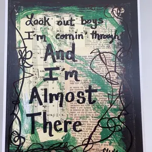 Tiana Princess and the frog Art Print