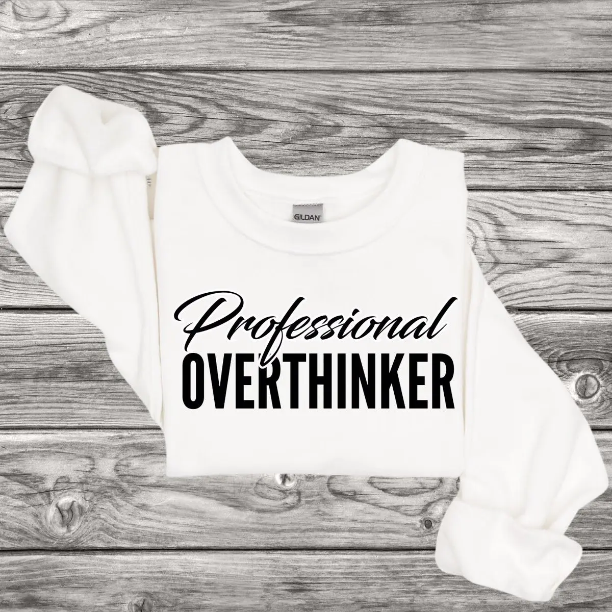 Professional overthinker crewneck | sweatshirt | winter sweatshirt