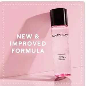 Mary Kay Eye Makeup remover new formula All Skin Types All Skin Types Waterproof Makeup Remover Sensitive Skin All Skin Types