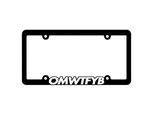 OMWTFYB License Plate Frame OMW2FYB