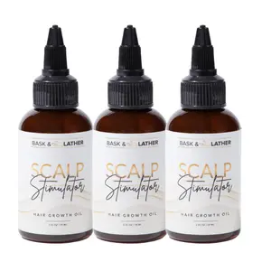 Scalp Stimulator hair growth oil -  3 Month Supply Haircare  Rosemary + Mint growth thin stimulate growth treatment Peppermint Nourishing Hair Oil Set
