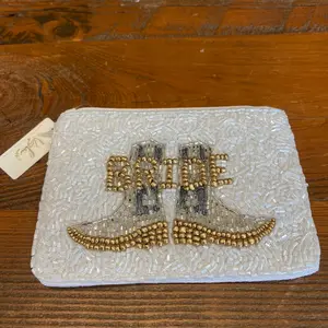 Bride Cowgirl Boot Wallet Short Wallet