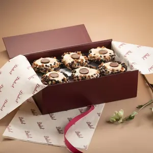 Favorite Peanut Butter Cup Cupcakes-6 Count Dulcet basket gift