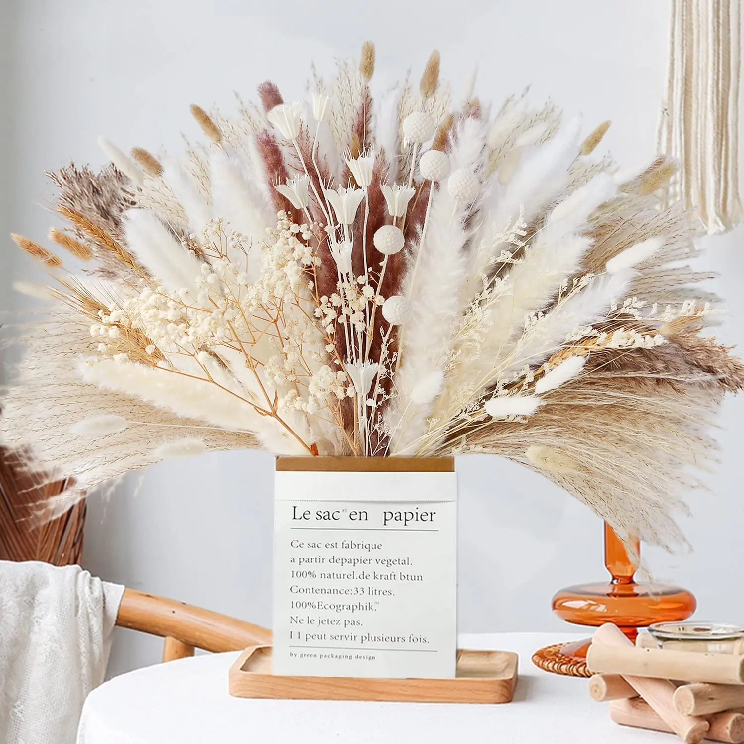 Dried Pampas Bouquet