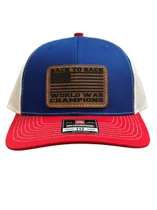 BACK TO BACK WORLD CHAMPS RICHARDSON 112 HAT