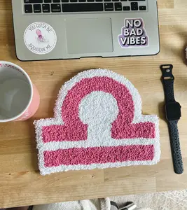 Zodiac Libra Small Rug or Table Top Coaster